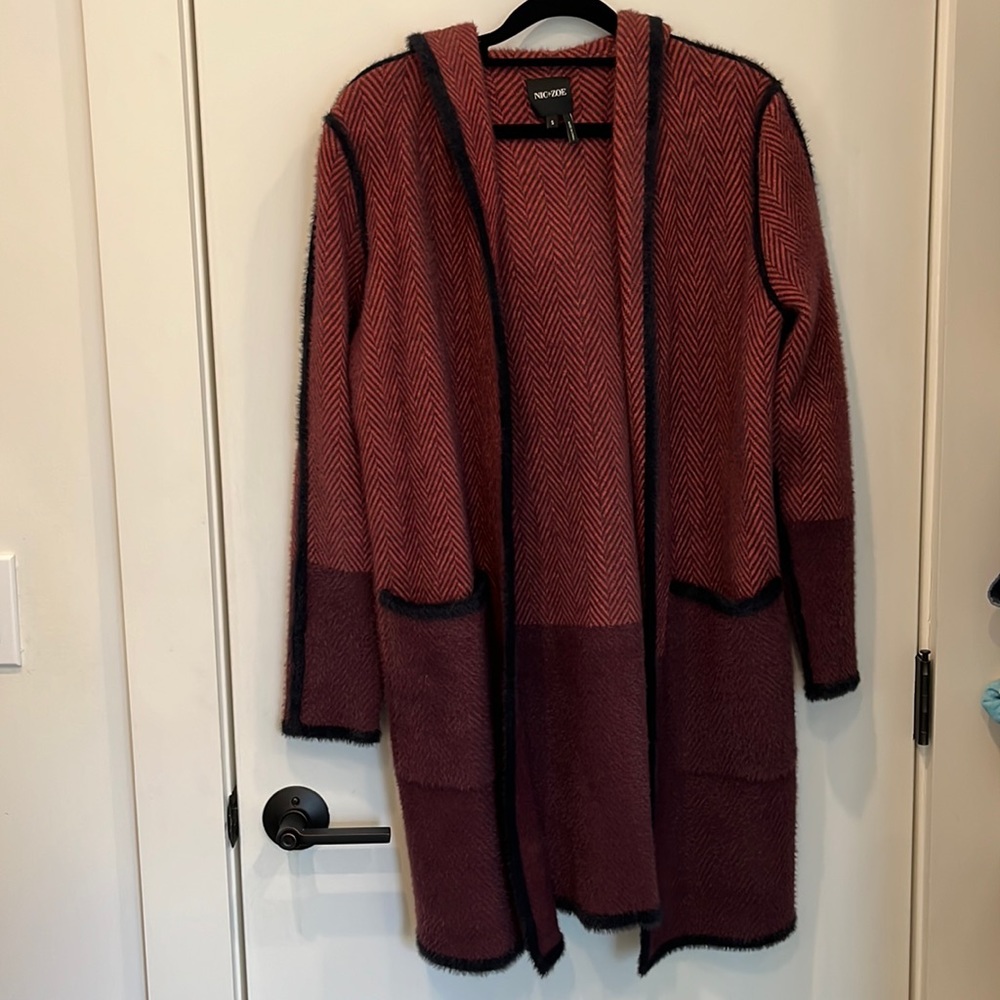 Nic + Zoe heavyweight long cardigan